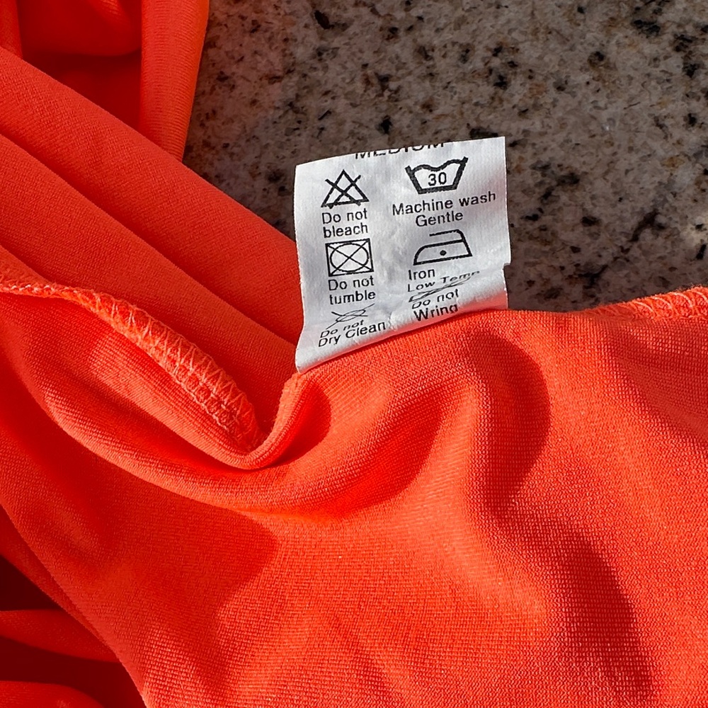 Bright Orange Tank Top - Picture 6 of 6